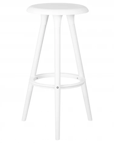 Набор 4 шт табурет барный DOBRIN ROYCE WHITE (белый (W-02))