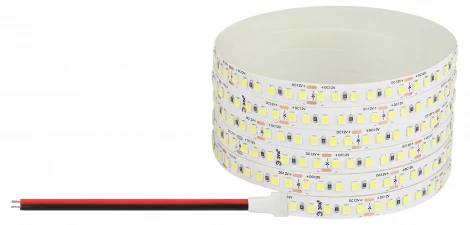 Светодиодная лента 12V 5м белый дневной ЭРА LS2835-14,4-180-12-4000K-IP20-1 year-5m