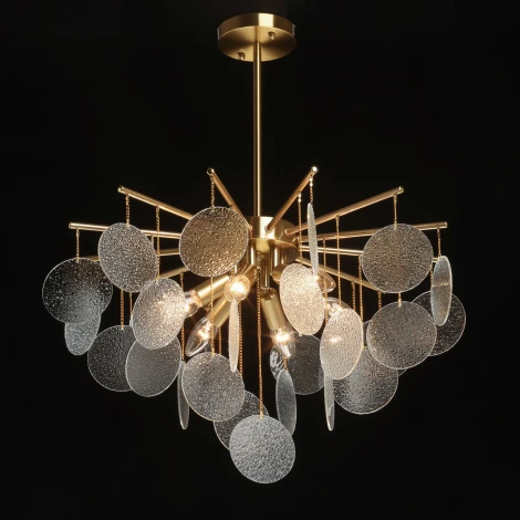 Потолочная люстра на штанге De City Бриз 111017206 с подвесками