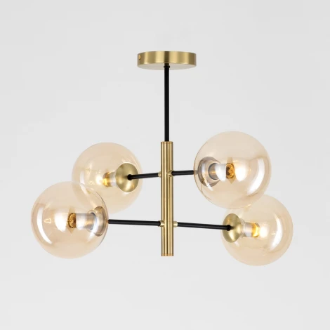 Потолочная люстра ярусная на штанге Citilux Лорен CL146243 (220V, шарики)