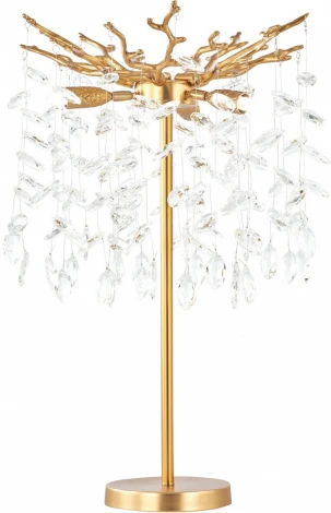 Интерьерная настольная лампа хрустальная Arte Milano Milano-1 23131.320-610.3.G9.B IB (220V)