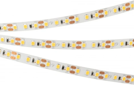 Светодиодная лента RT-A120-8mm 12V Day5000 (9.6 W/m, IP20, 5m) (Arlight, Открытый) 042287