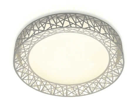 Потолочный светильник круглый Ambrella Orbital FF122 (регулировка яркости, LED, 220V, пульт управления, круглые)