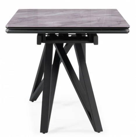 Кухонный стол Notta Вилсон (Металл,Стекло/Черный) арт.612174