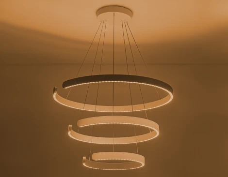 Подвесной светильник светодиодный COMFORT FL5887 Ambrella (220V, на тросе)