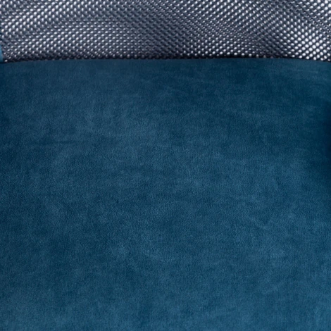 Кресло STAFF (Флок,Ткань/Синий,Серый) Tetchair арт.21452