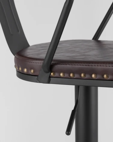 Стул барный Stool Group TOLIX ARMS SOFT черный матовый УТ000001296