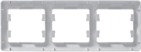 Рамка на 3 поста (алюминий) Systeme Electric GSL000303