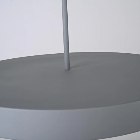 Подвесной светильник Wi-Fi Turna One D50 Gray By By ImperiumLoft Turna-One01 (LED, 220V, голосовое управление, умный дом - Алиса, на проводе, круглые)