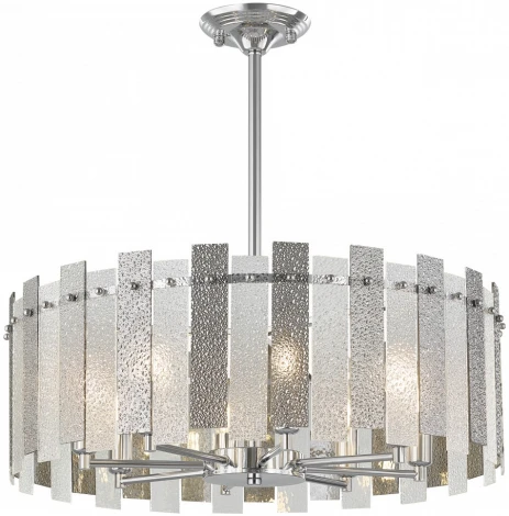 Подвесная люстра хрустальная на штанге Arte Milano Sorrento-2109 372109/8/350/580 CR (220V)