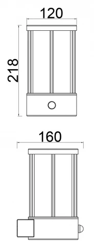 Уличный настенный светильник Deko-Light Adebar 731137