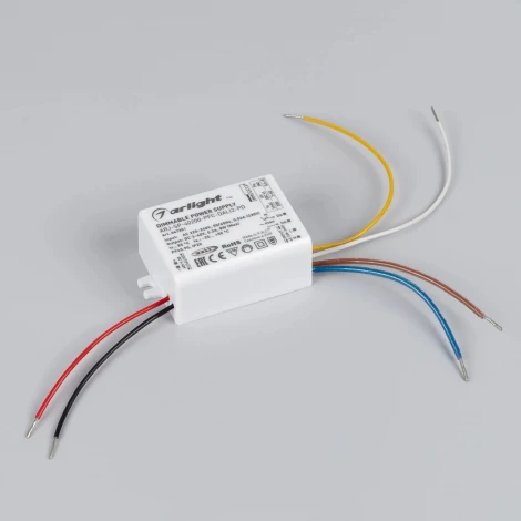 Блок питания ARJ-SP-40200-PFC-DALI2-PD (8W, 3-40V, 200mA) (Arlight, IP20 Пластик, 5 лет) 047351