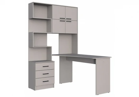 Компьютерный стол Эльброни правый кашемир 664907