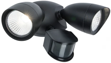 Прожектор уличный светодиодный с датчиком движения Oasis Light TUBE LED W6219A-PiR Bl (220V, IP54)