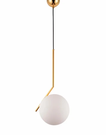 Подвесной светильник Lumina Deco Sorento LDP 1215-200 WT+GD (220V, на проводе, шар)