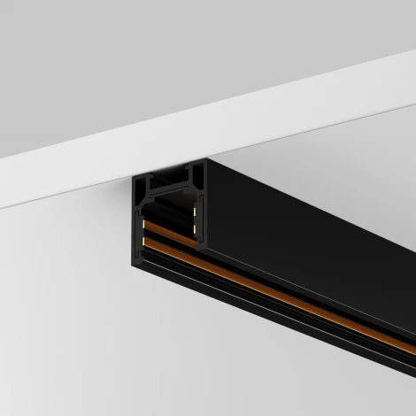 Шинопровод магнитный низкопрофильный накладной Maytoni Busbar trunkings Exility Technical TRXMN034-412B 2 метра 48V