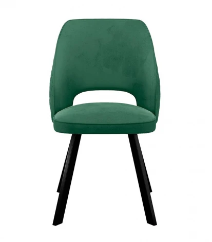 Стул DikLine 274 поворотный Z39 авокадо, ножки черные