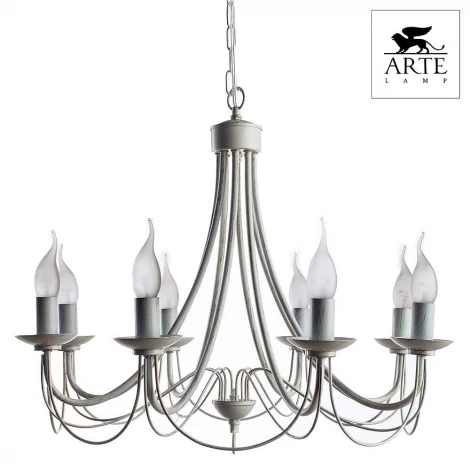 Подвесная люстра Arte Lamp Maypole A6300LM-8WG