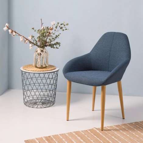 Стул R-Home Kent Сканди Блю Арт Натур