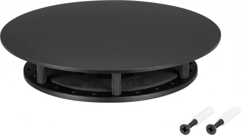 Крепление MonLIGHT-BASE-ROUND-D25-M Black (Arlight, Металл) 046067