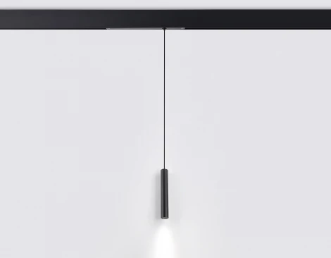 Трековый светильник магнитный светодиодный диммируемый Ambrella TRACK SYSTEM GL1432 (регулировка яркости, 220V, пульт управления, управление смартфоном, умный дом - LampSmart)