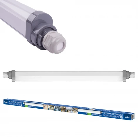 Линейный светильник светодиодный Uniel ULO ULO-T20-36W/6500K/L120 IP65 GREY LINKABLE