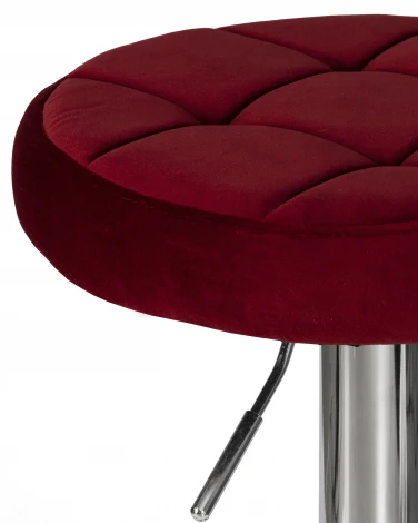 Табурет барный BRUNO (бордовый велюр (MJ9-43))
