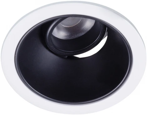 Точечный встраиваемый светильник Arte Lamp Scroll A3312PL-1WH (LED, 220V, круглые)