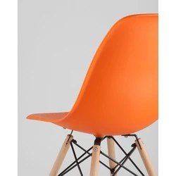 Стул Eames Style DSW оранжевый (разборный каркас) Stool Group арт.УТ000039885