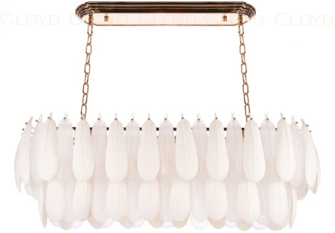 Подвесной светильник Cloyd Bahama 10655 (220V, на цепи, перо)