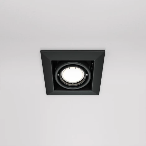 Встраиваемый светильник Metal Modern GU10 1x50Вт Maytoni Technical DL008-2-01-B (220V)