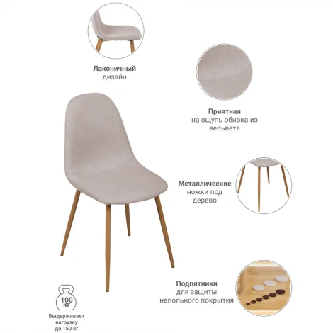 Стул Comfort бирюзовый