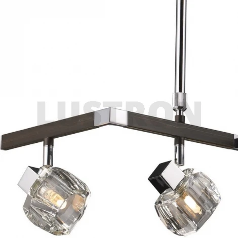 Потолочная люстра N-Light 420 420-04-17 chrome + wengue