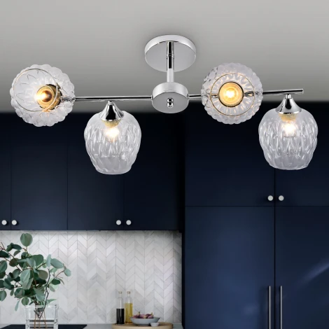 Потолочная люстра на штанге Rivoli Arlene 3139-304