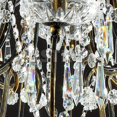 Подвесная люстра Maytoni Monogram 10 DIA903-18-R