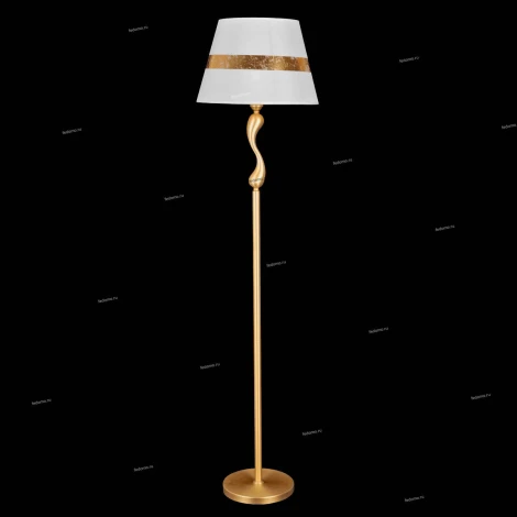 Торшер Natali Kovaltseva, 1 плафон, золото с белым