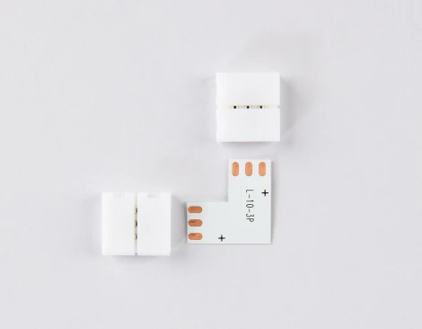 Соединитель угловой L для светодиодной ленты Ambrella Illumination GS6651 5050 12/24V (3 конт.)