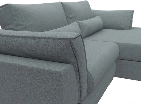 Диван угловой Пекин угол правый Лига Диванов (Рогожка) арт.122947