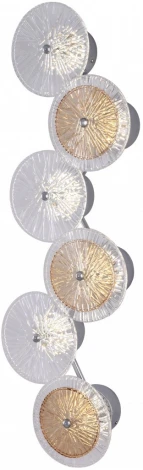 Бра светодиодное Arte Milano AM-1252B 6.1252B.D250.H700.LED Ni (220V, круглые)