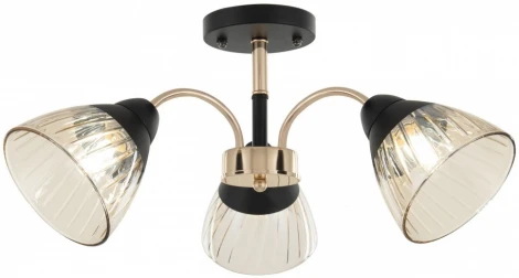 Потолочная люстра на штанге Arte Milano Napoli 320119/3 FG+BK (220V)