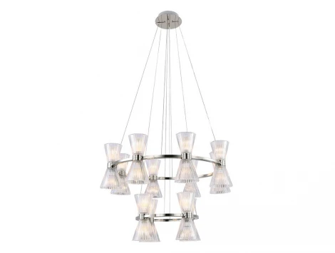 Подвесной светильник Newport 3610 3614/S nickel (220V, на тросе)