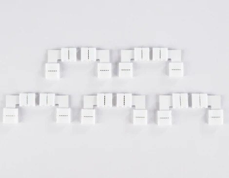 Соединитель угловой L для светодиодной ленты Ambrella Illumination GS6751 5050 12/24V (5 конт.)