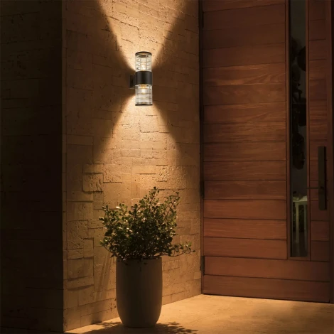 Настенный светильник уличный Escada Corund 30014W/02 E27*60W IP65 Black