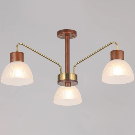 Потолочная люстра на штанге ILLUMICO IL0286-3C-79 BR (220V)