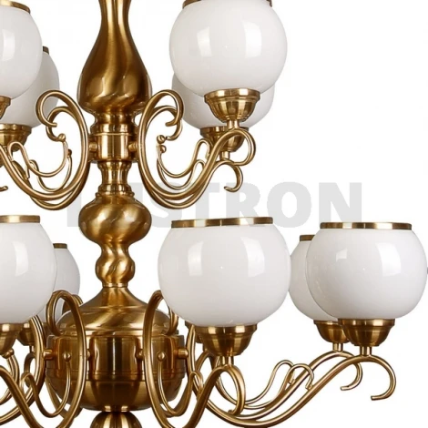 Подвесная люстра N-Light 307 307-12-52 старое золото