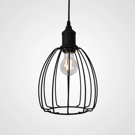 Подвесной светильник Velis Black D19 By ImperiumLoft Velis01 (220V, на проводе)