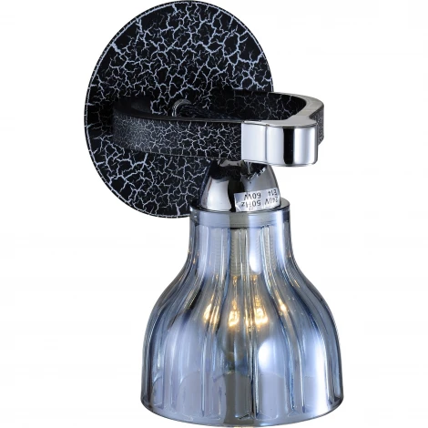 Бра N-Light 411 411-01-61CBC chrome + black crack