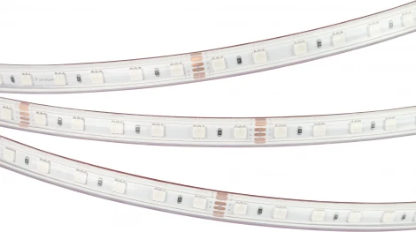 Светодиодная лента герметичная RTW-PS-B60-12mm 24V RGB (14.4 W/m, IP67, 5060, 50m) (Arlight, 14.4 Вт/м, IP67) 024587(2)