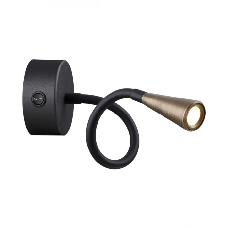 Спот на гибкой ножке для чтения Odeon Light Odds 4289/3WL (LED, 220V, выключатель)