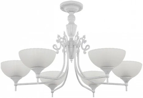 Потолочная люстра на штанге Arte Milano AM340049 340049/6 WT+SL (220V)